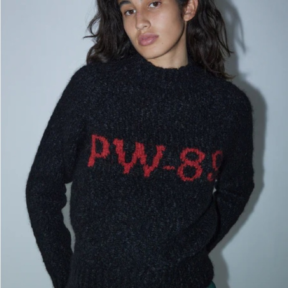 Paloma Wool Black Solo Sweater